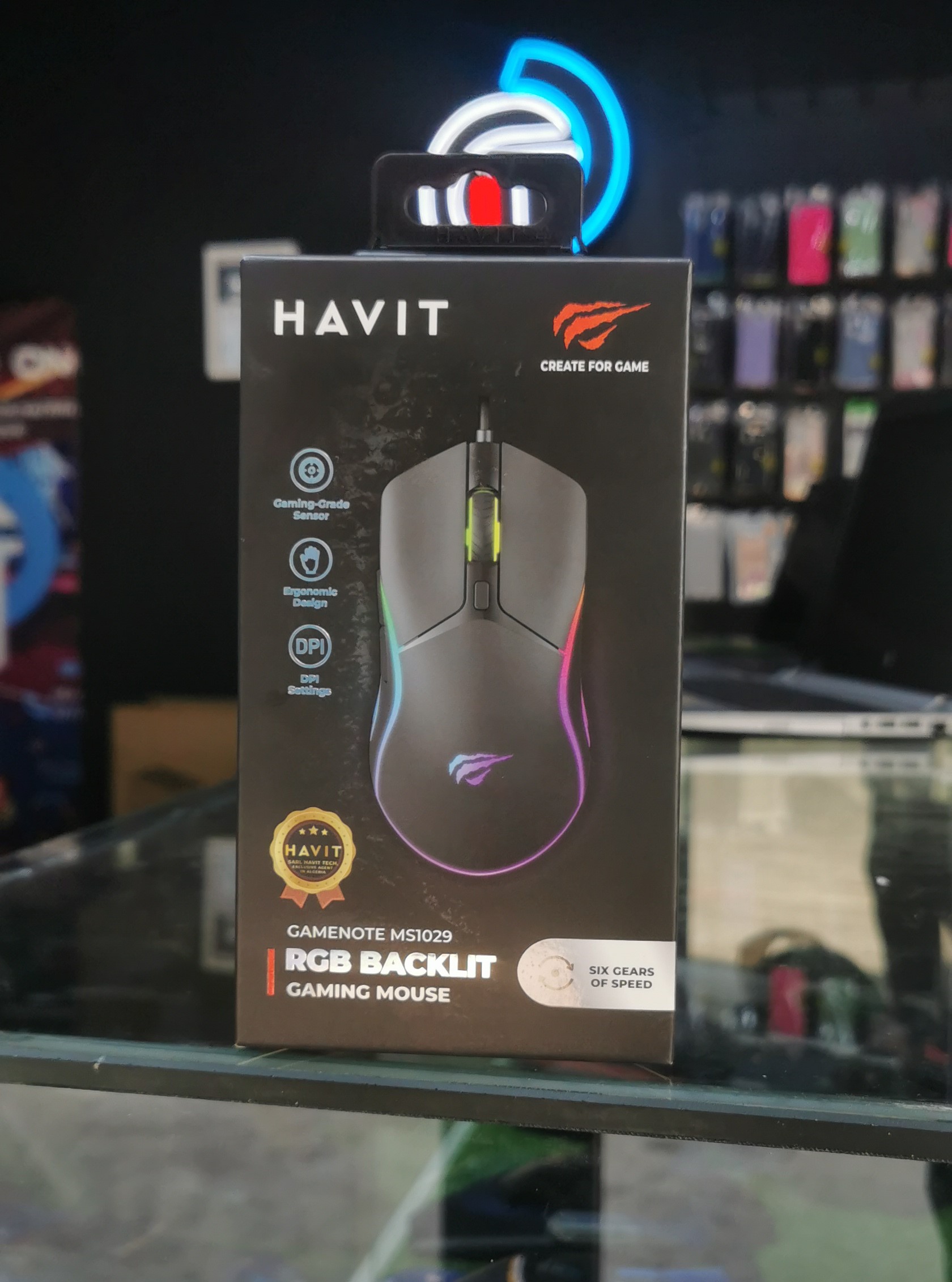 MOUSE HAVIT MS1029 RGB