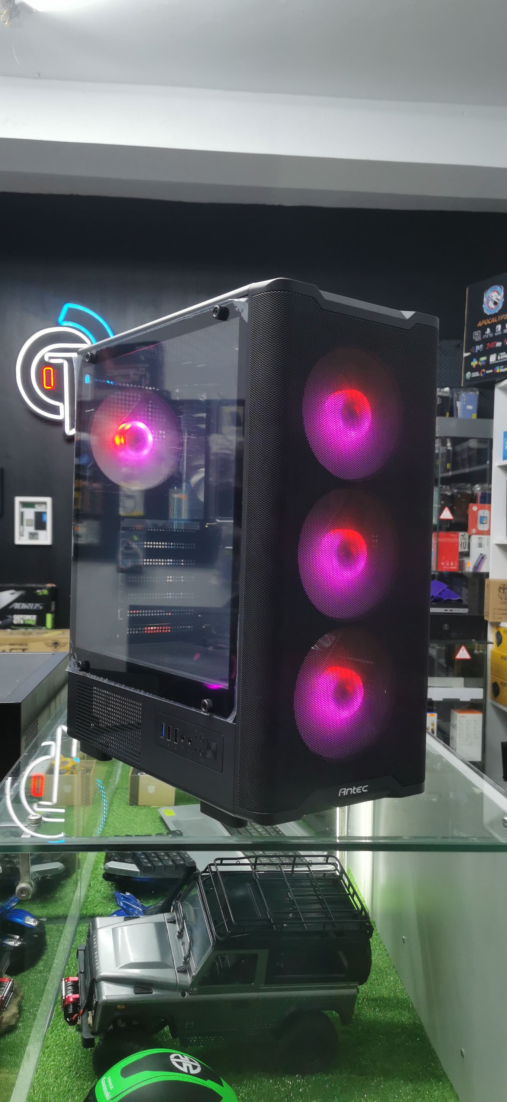 CASE ANTEC VX310 4 FAN ARGB 